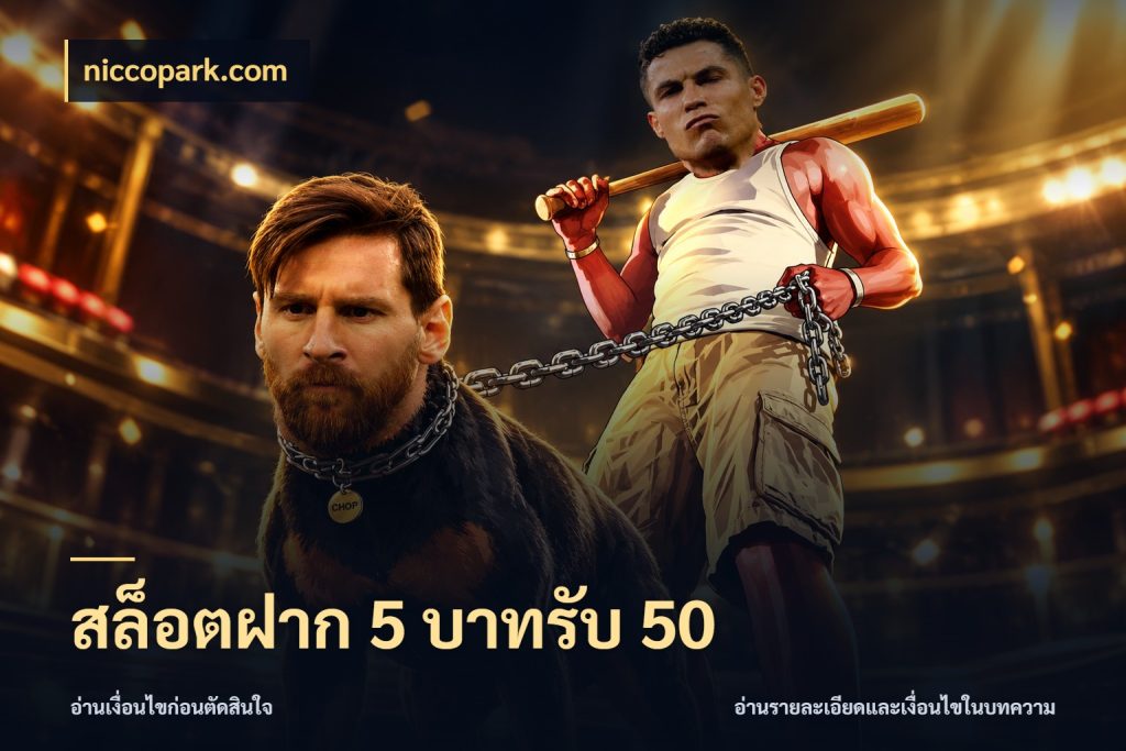 สล็อตฝาก 5 บาทรับ 50 จุดเด่นของเครดิตที่คนชอบเกมอยากรู้ สไตล์ niccopark.com