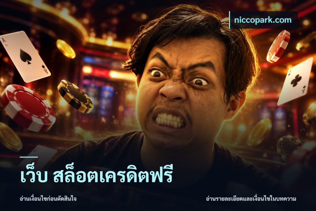 เว็บ สล็อตเครดิตฟรี