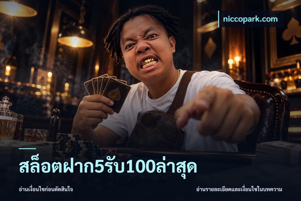 สล็อตฝาก5รับ100ล่าสุด