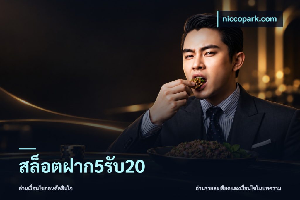 สล็อตฝาก5รับ20