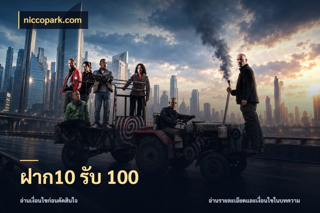 ฝาก10 รับ 100 niccopark.com เครดิตกับรูปแบบโปรที่ตรงใจ