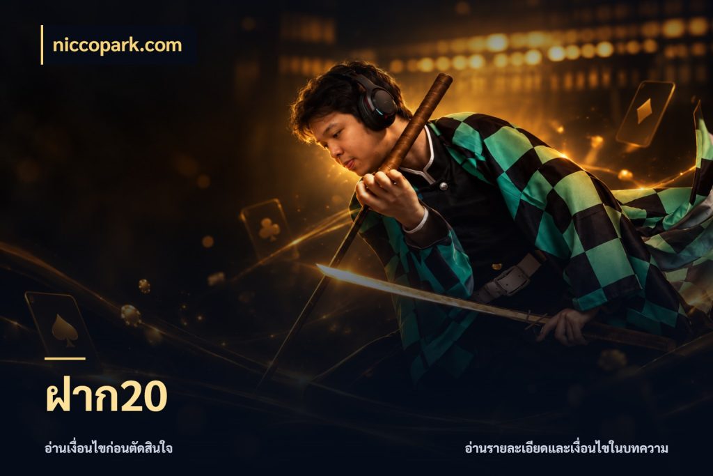 ฝาก20 เกมที่ชอบในขอบเขตเงินของตัวเอง สไตล์ niccopark.com