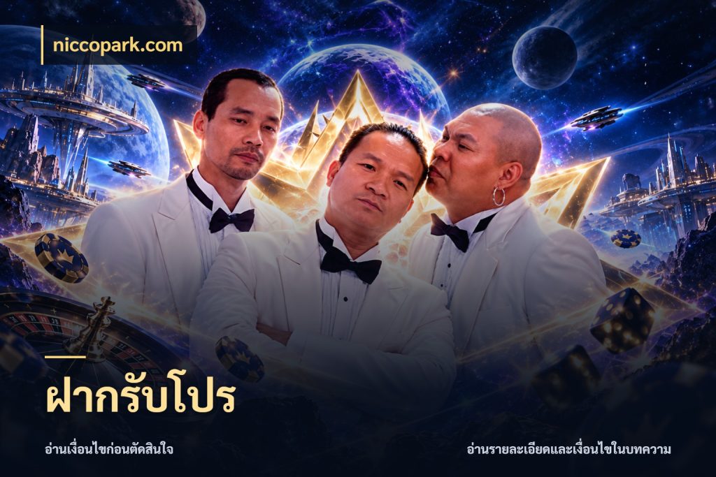 ฝากรับโปร เปิดมุมโปรให้เข้ากับเกมแนวโปรด ในมุม niccopark.com