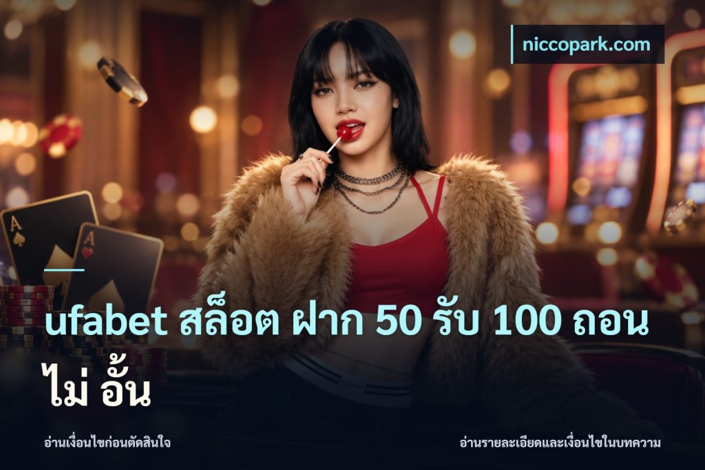 ufabet สล็อต ฝาก 50 รับ 100 ถอน ไม่ อั้น
