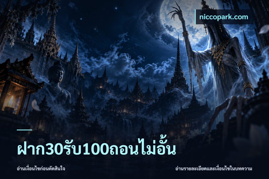 ฝาก30รับ100ถอนไม่อั้น