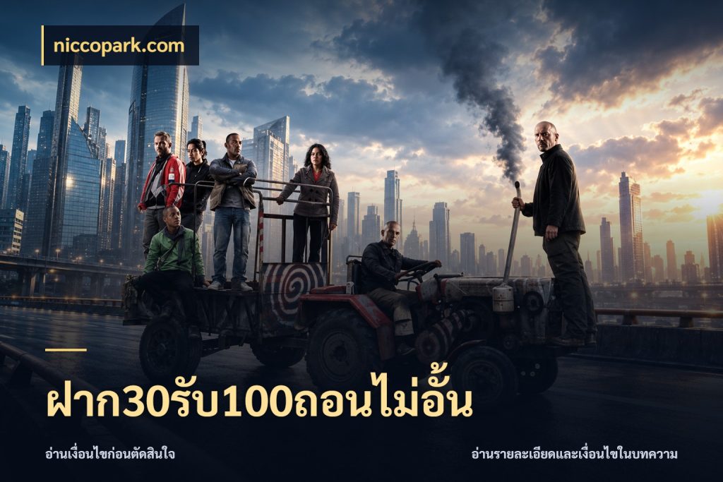 ฝาก30รับ100ถอนไม่อั้น จับคู่โบนัสกับสไตล์เกมที่ชอบ สไตล์ niccopark.com