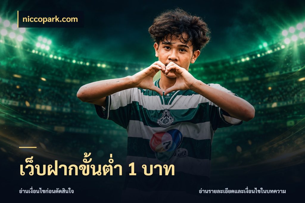 เว็บฝากขั้นต่ำ 1 บาท niccopark.com มุมสนุกของคนที่กำหนดขอบเขตตัวเอง