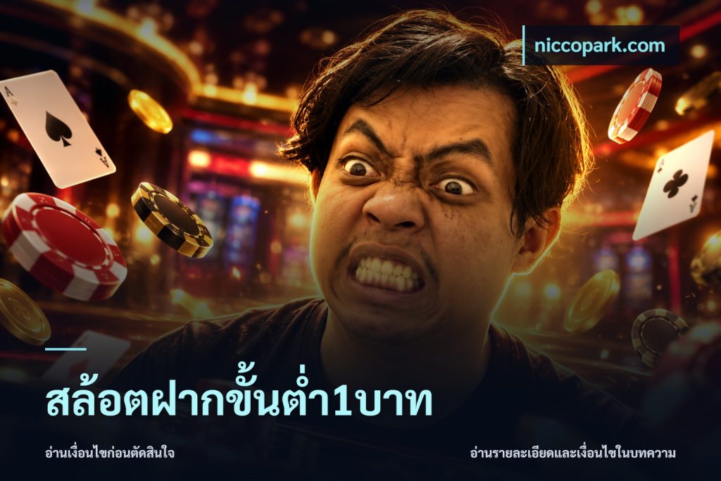 สล้อตฝากขั้นต่ำ1บาท