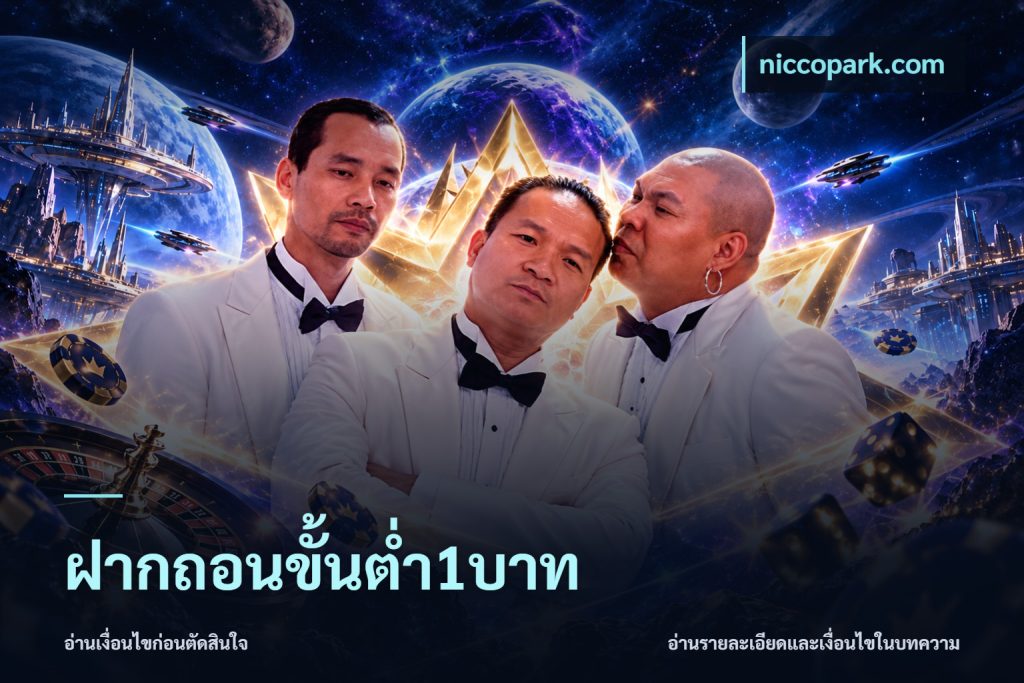 ฝากถอนขั้นต่ำ1บาท